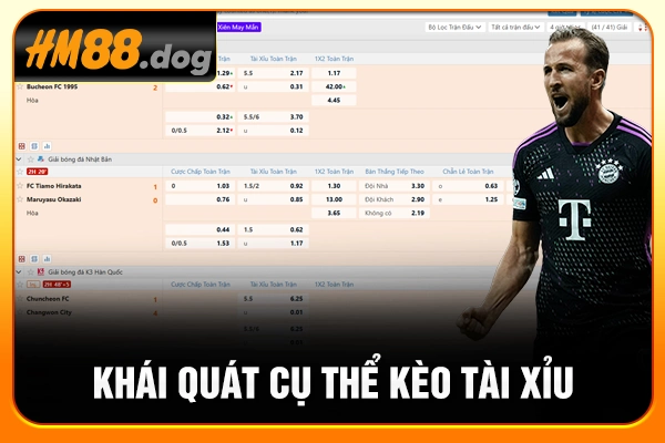 Khái quát cụ thể kèo tài xỉu Khái quát cụ thể kèo tài xỉu